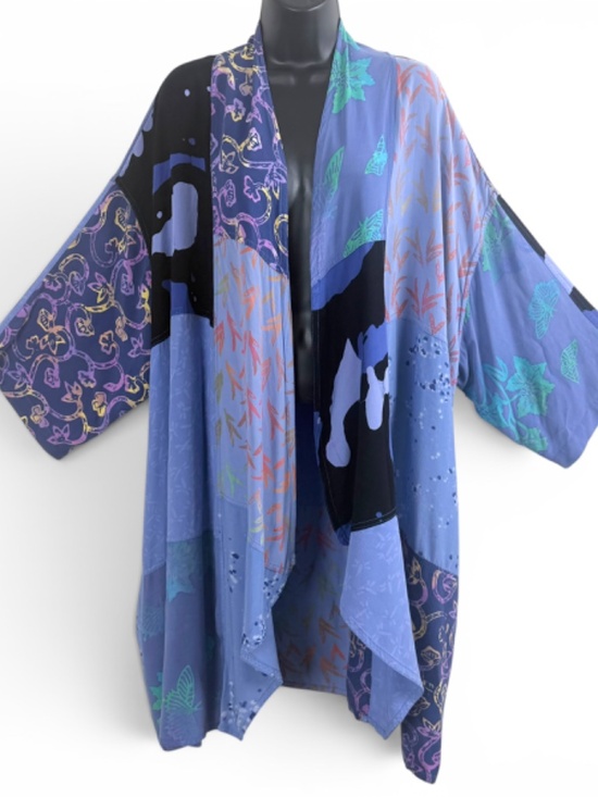 Wild Thing Wild Woman of Mill Valley, CA Tops - wild thing wild woman wearable art batik kimono oversized boho lagenlook artisan